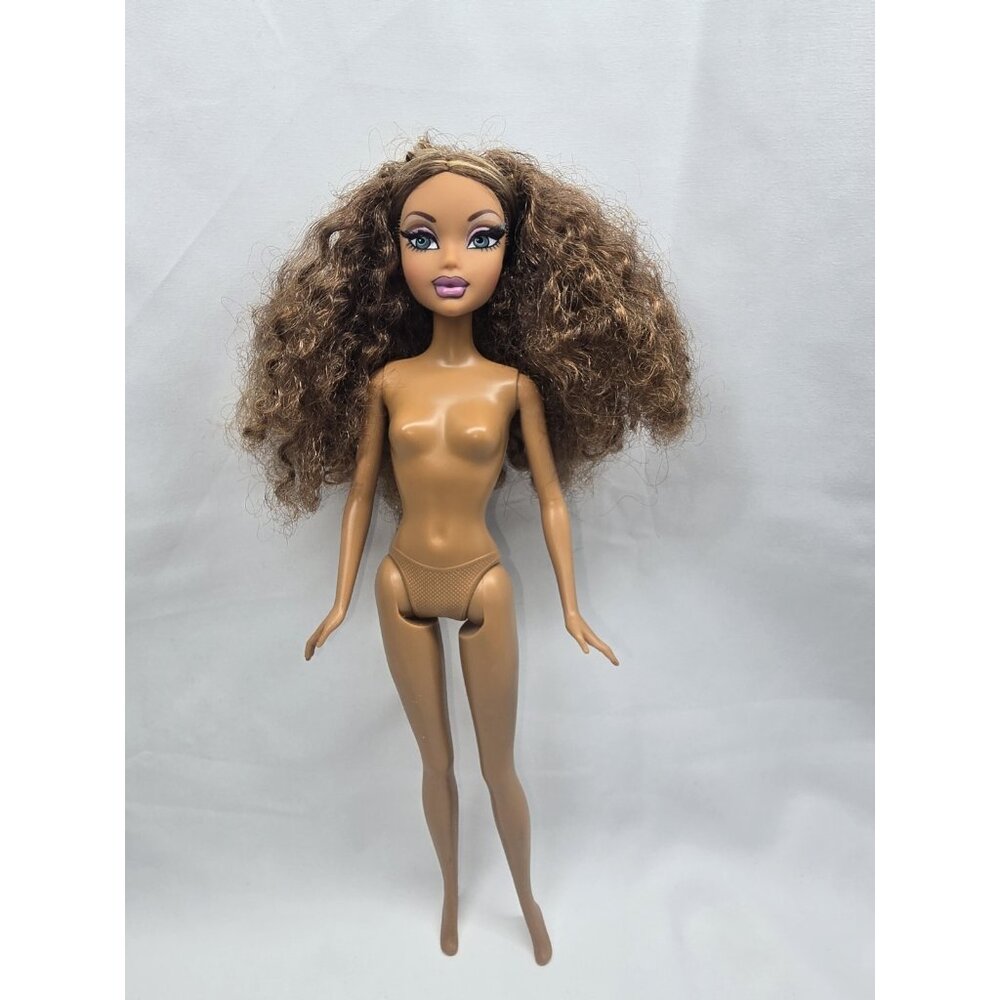 Mattel My Scene Barbie Doll Masquerade Madness MADISON Rooted Eyelashes Nude